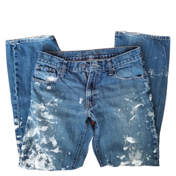Old Navy Other - Old Navy 32x34 Paint Splatter Jeans